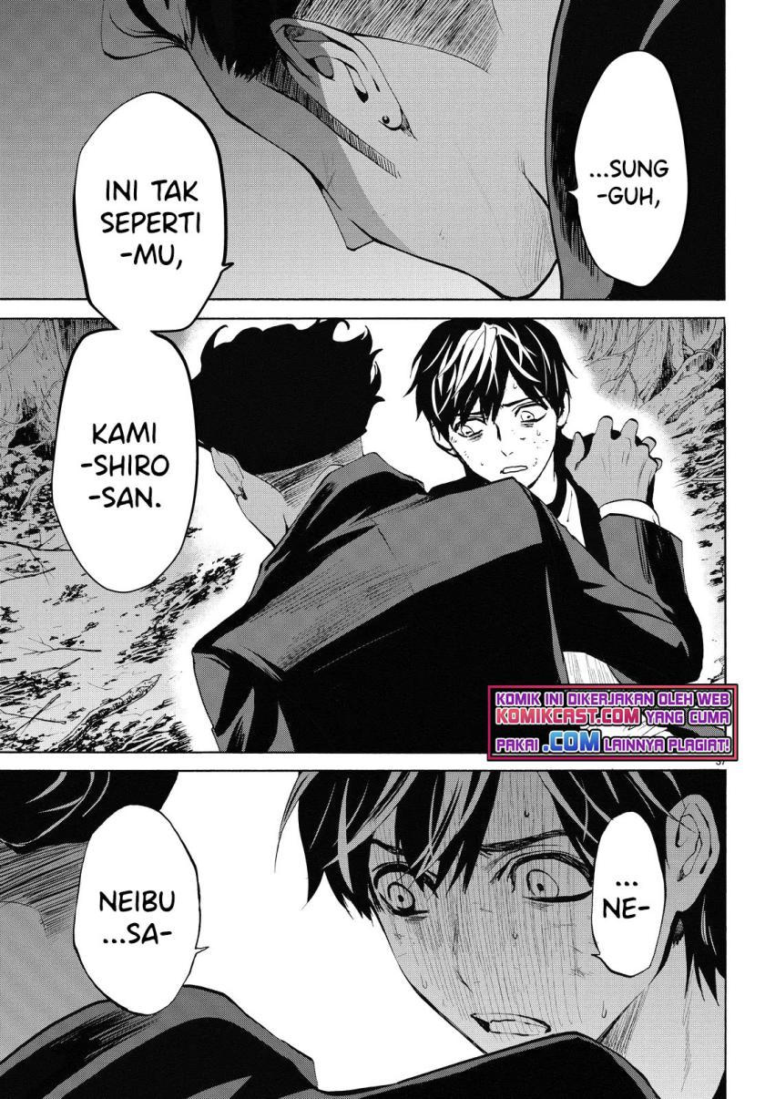 Konya wa Tsuki ga Kirei Desu ga, Toriaezu Shi ne Chapter 21 Gambar 36