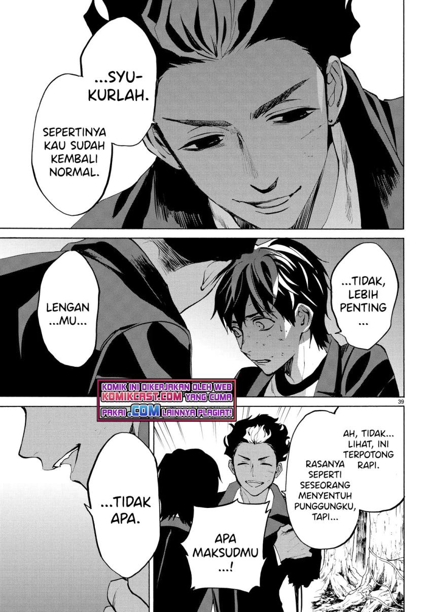 Konya wa Tsuki ga Kirei Desu ga, Toriaezu Shi ne Chapter 21 Gambar 38