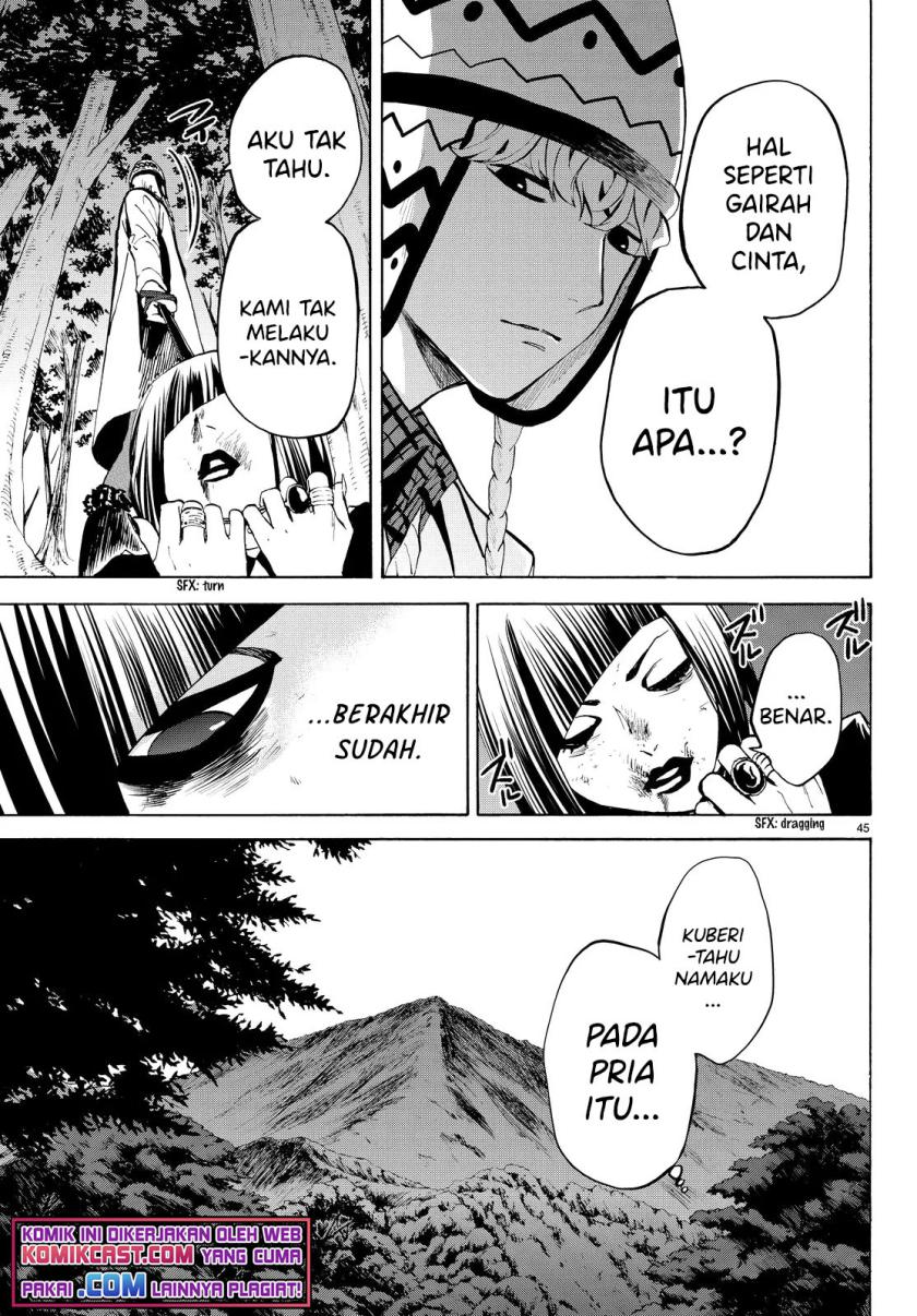 Konya wa Tsuki ga Kirei Desu ga, Toriaezu Shi ne Chapter 21 Gambar 44