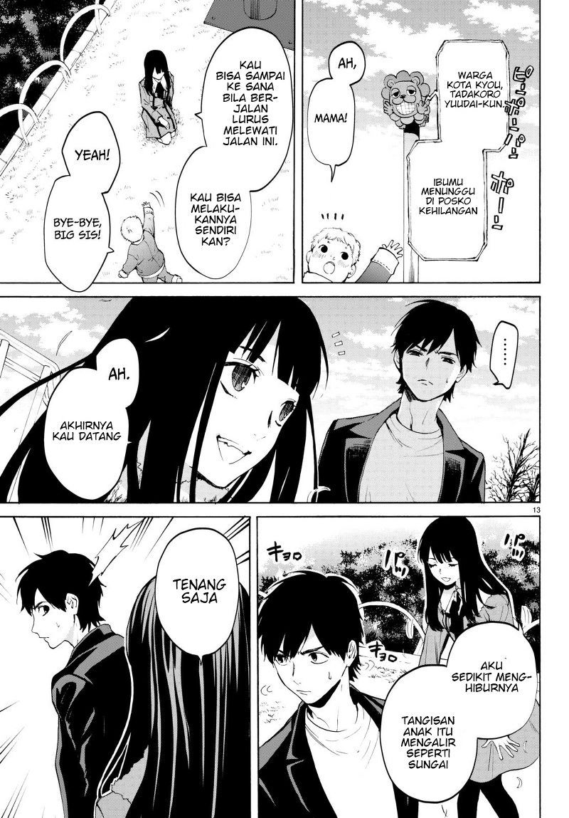 Konya wa Tsuki ga Kirei Desu ga, Toriaezu Shi ne Chapter 18 Gambar 14