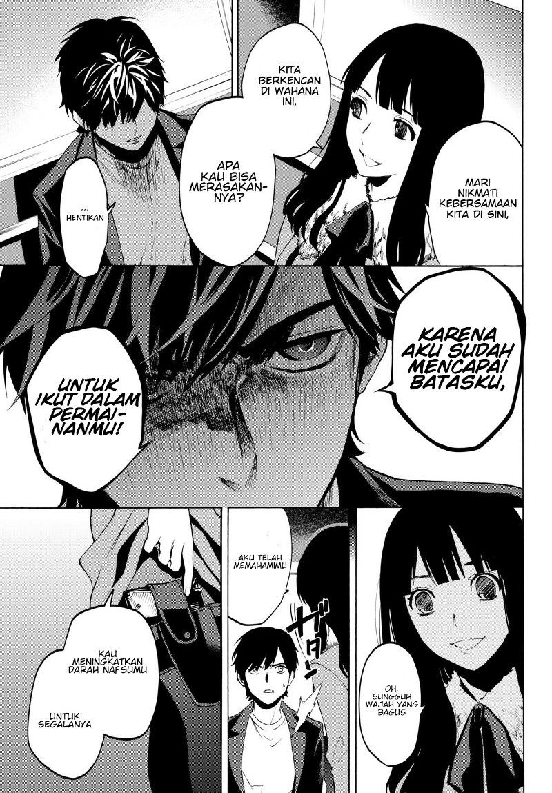 Konya wa Tsuki ga Kirei Desu ga, Toriaezu Shi ne Chapter 18 Gambar 22
