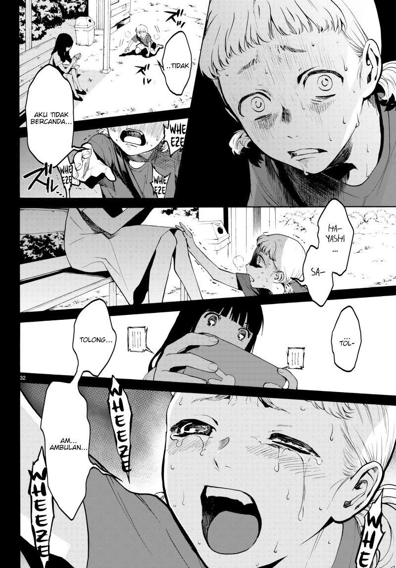 Konya wa Tsuki ga Kirei Desu ga, Toriaezu Shi ne Chapter 18 Gambar 33