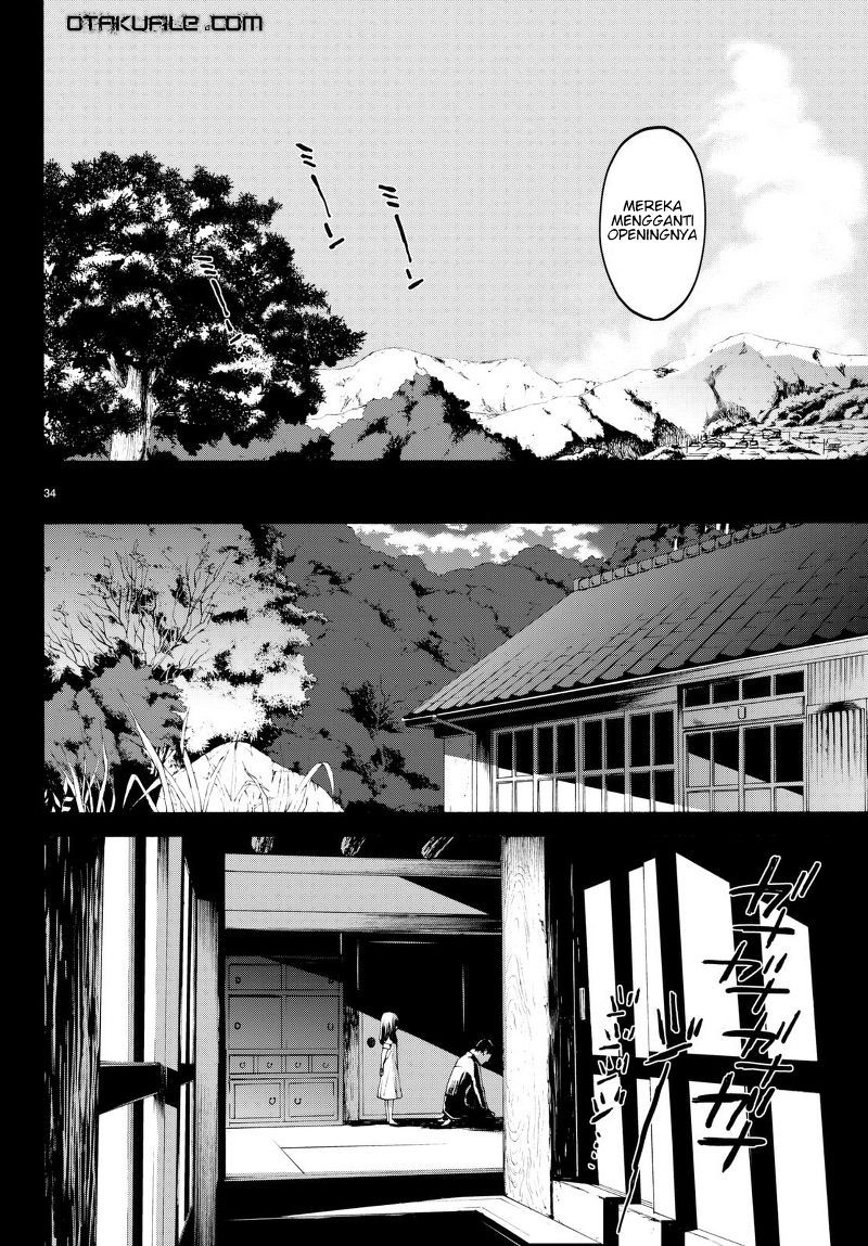 Konya wa Tsuki ga Kirei Desu ga, Toriaezu Shi ne Chapter 18 Gambar 35