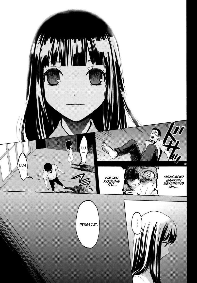 Konya wa Tsuki ga Kirei Desu ga, Toriaezu Shi ne Chapter 18 Gambar 38