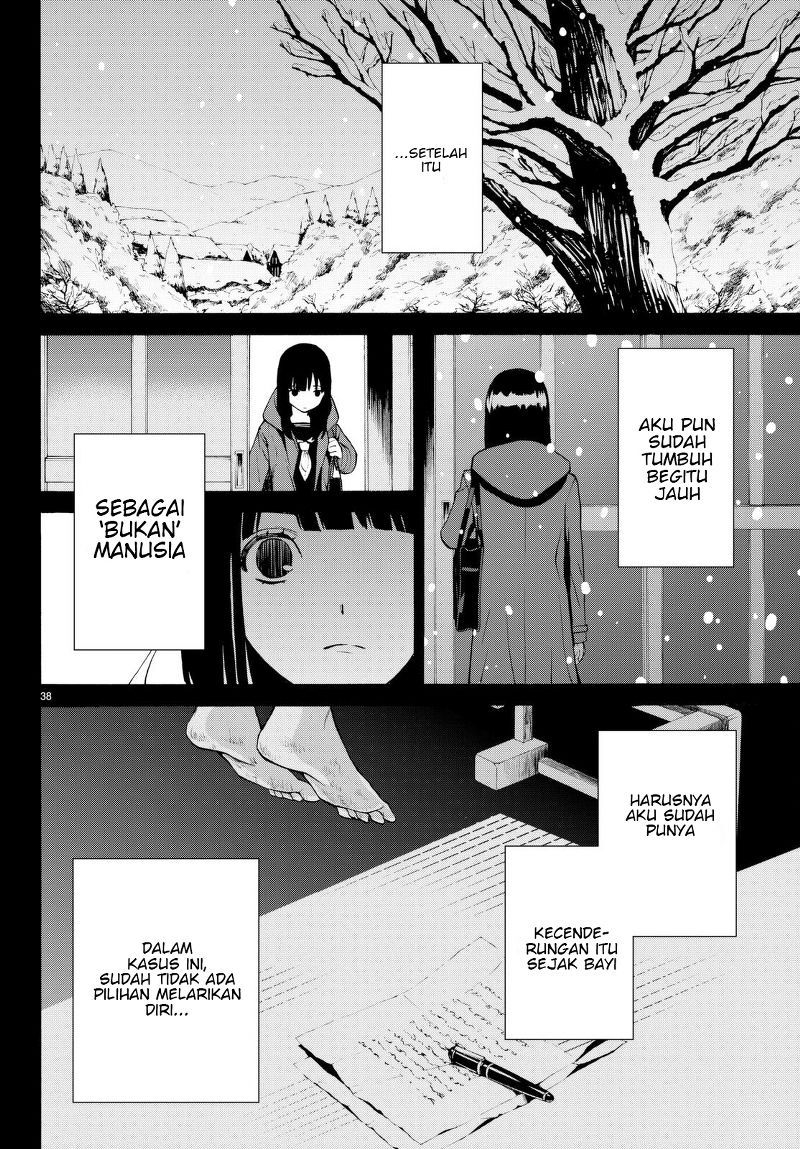 Konya wa Tsuki ga Kirei Desu ga, Toriaezu Shi ne Chapter 18 Gambar 39