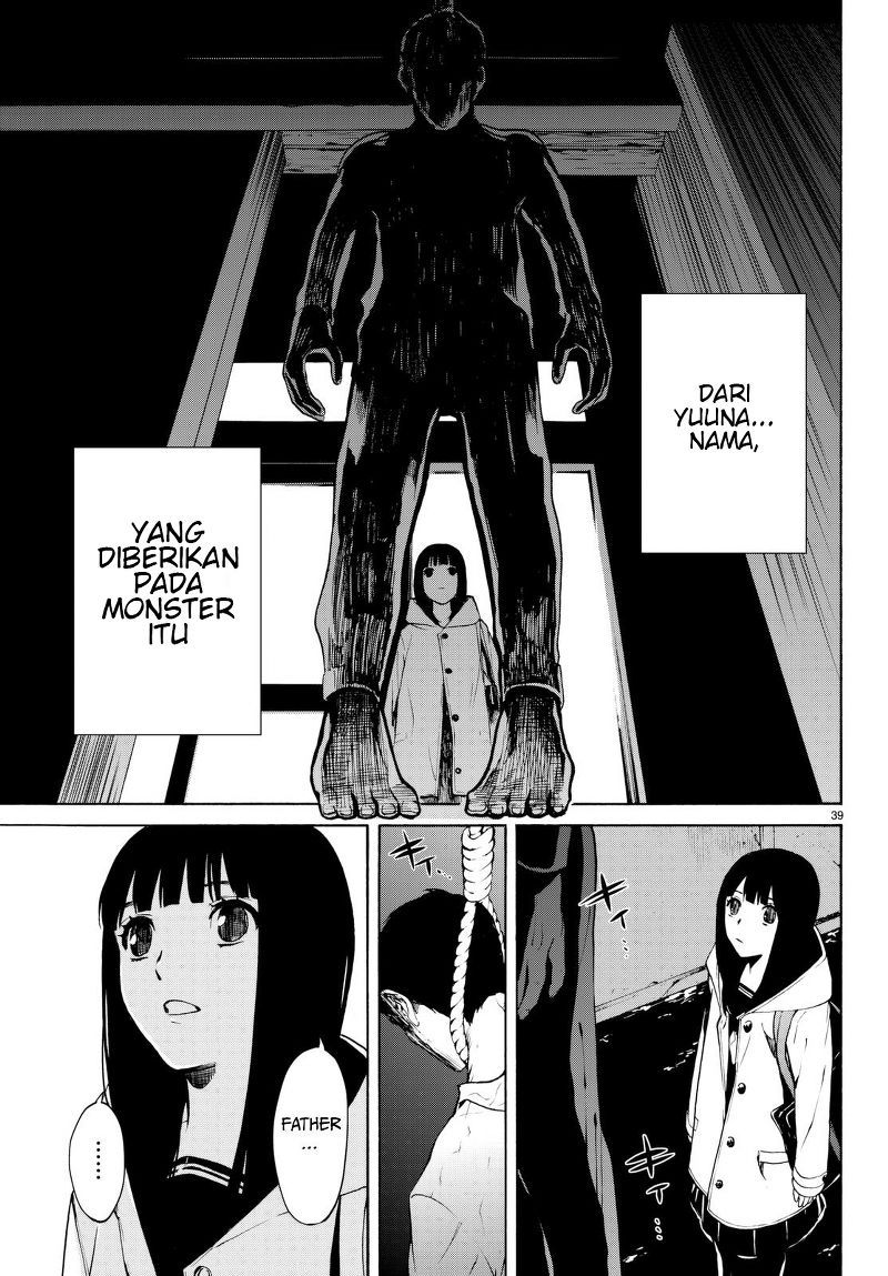 Konya wa Tsuki ga Kirei Desu ga, Toriaezu Shi ne Chapter 18 Gambar 40