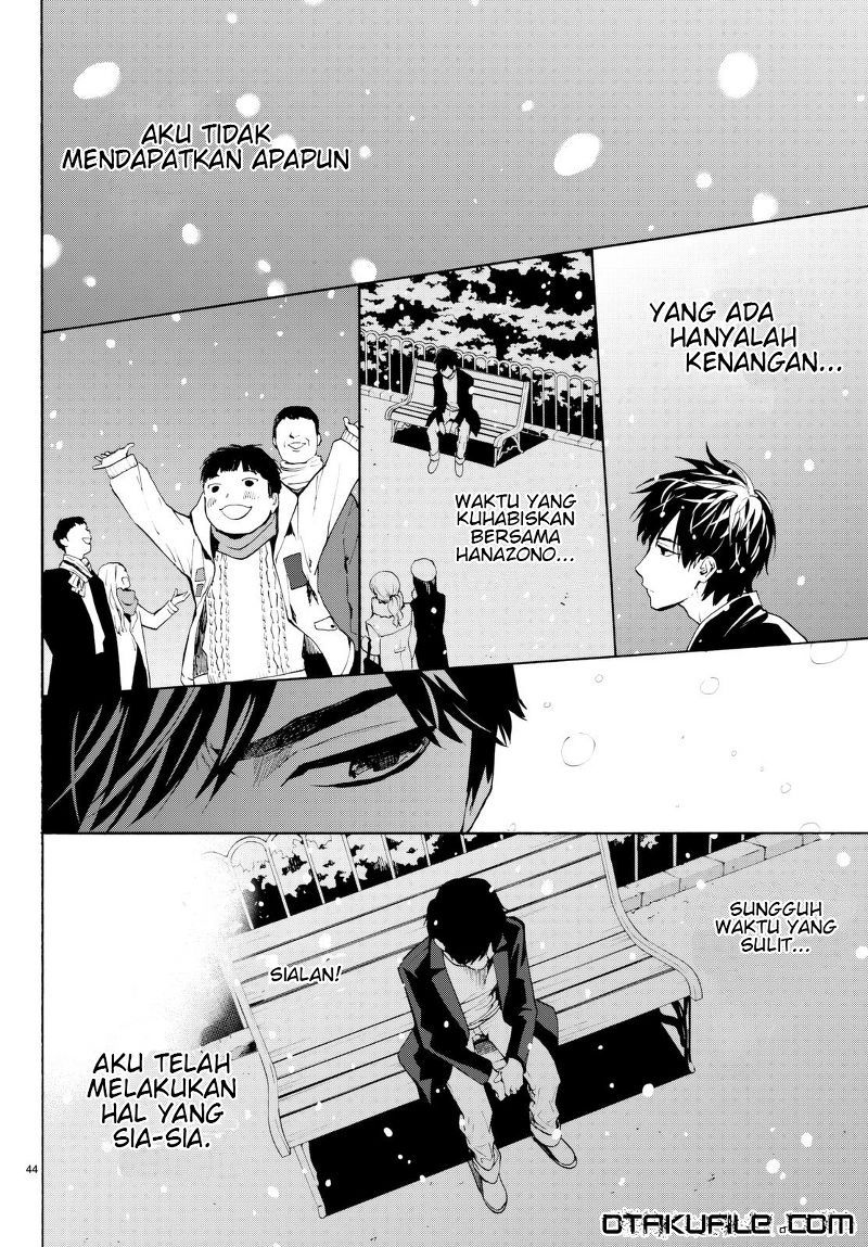 Konya wa Tsuki ga Kirei Desu ga, Toriaezu Shi ne Chapter 18 Gambar 45