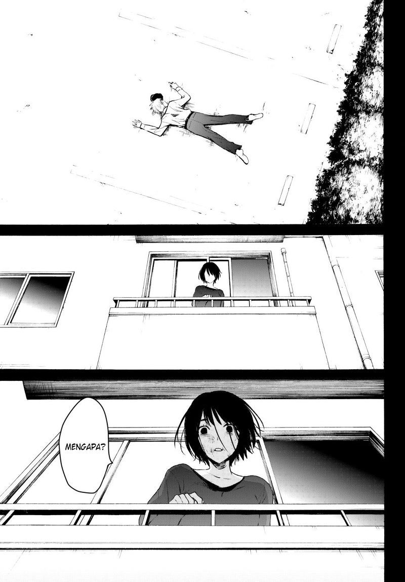 Konya wa Tsuki ga Kirei Desu ga, Toriaezu Shi ne Chapter 17 Gambar 36
