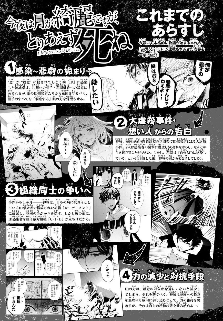 Baca Manga Konya wa Tsuki ga Kirei Desu ga, Toriaezu Shi ne Chapter 14 Gambar 2