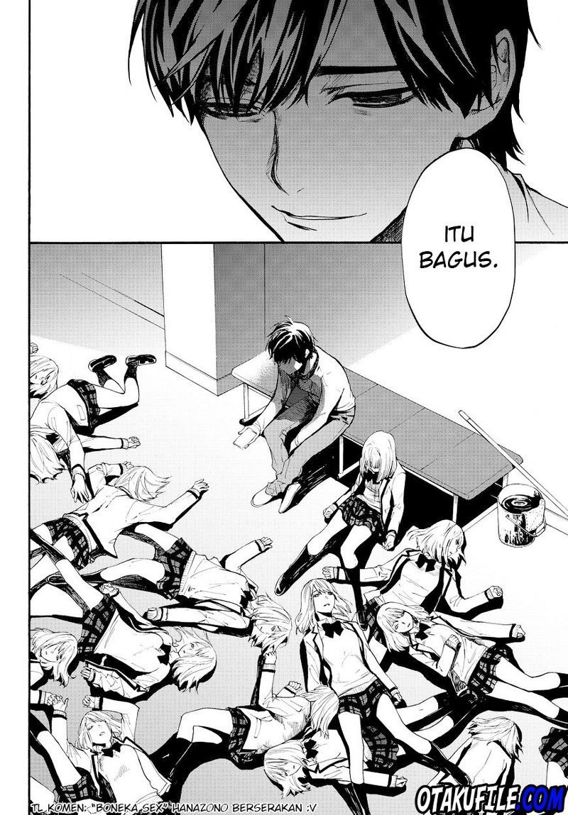 Konya wa Tsuki ga Kirei Desu ga, Toriaezu Shi ne Chapter 12 Gambar 17