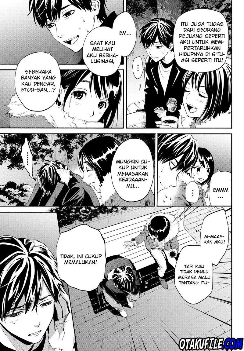 Konya wa Tsuki ga Kirei Desu ga, Toriaezu Shi ne Chapter 12 Gambar 28