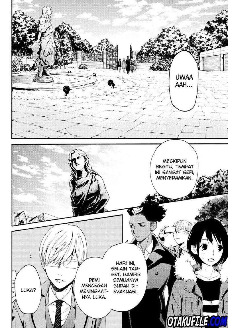 Konya wa Tsuki ga Kirei Desu ga, Toriaezu Shi ne Chapter 12 Gambar 40