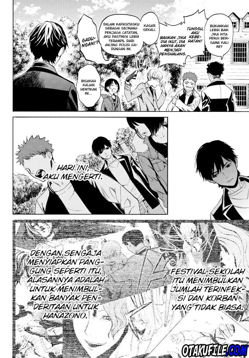 Konya wa Tsuki ga Kirei Desu ga, Toriaezu Shi ne Chapter 12 Gambar 42