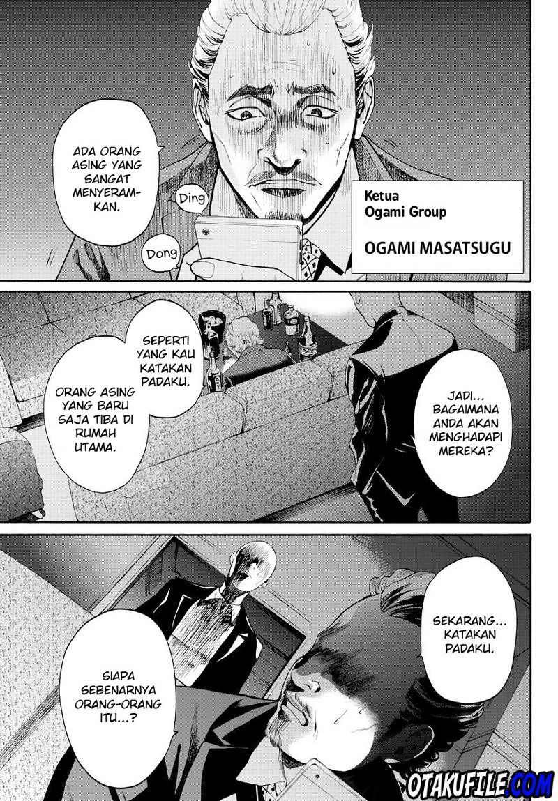 Konya wa Tsuki ga Kirei Desu ga, Toriaezu Shi ne Chapter 12 Gambar 45