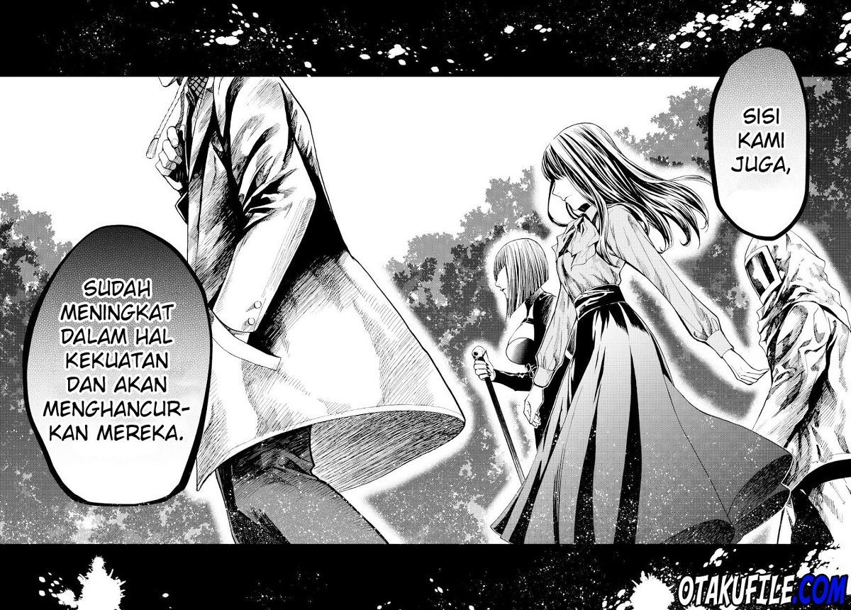 Konya wa Tsuki ga Kirei Desu ga, Toriaezu Shi ne Chapter 12 Gambar 48