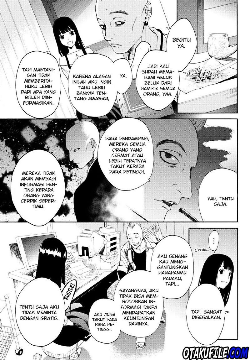 Konya wa Tsuki ga Kirei Desu ga, Toriaezu Shi ne Chapter 12 Gambar 8