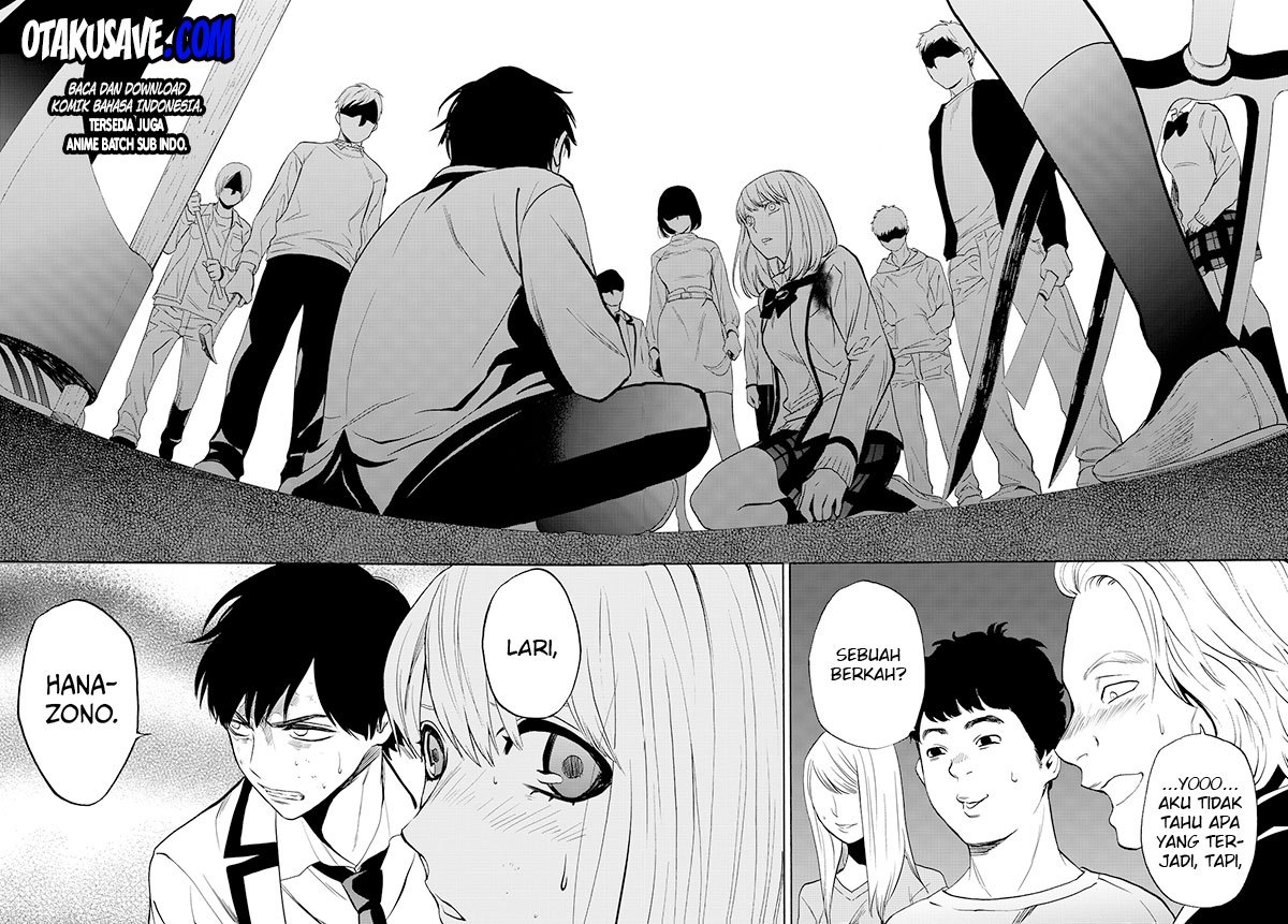 Konya wa Tsuki ga Kirei Desu ga, Toriaezu Shi ne Chapter 09 Gambar 35