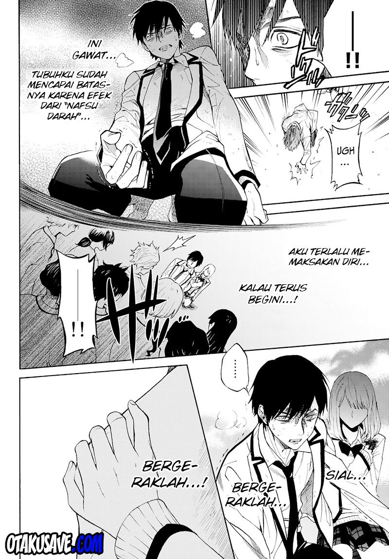 Konya wa Tsuki ga Kirei Desu ga, Toriaezu Shi ne Chapter 09 Gambar 36