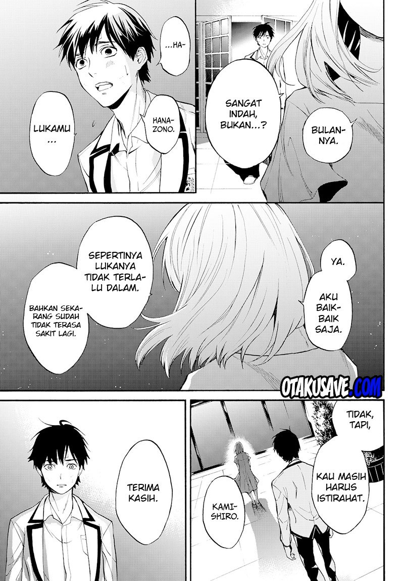 Konya wa Tsuki ga Kirei Desu ga, Toriaezu Shi ne Chapter 09 Gambar 51