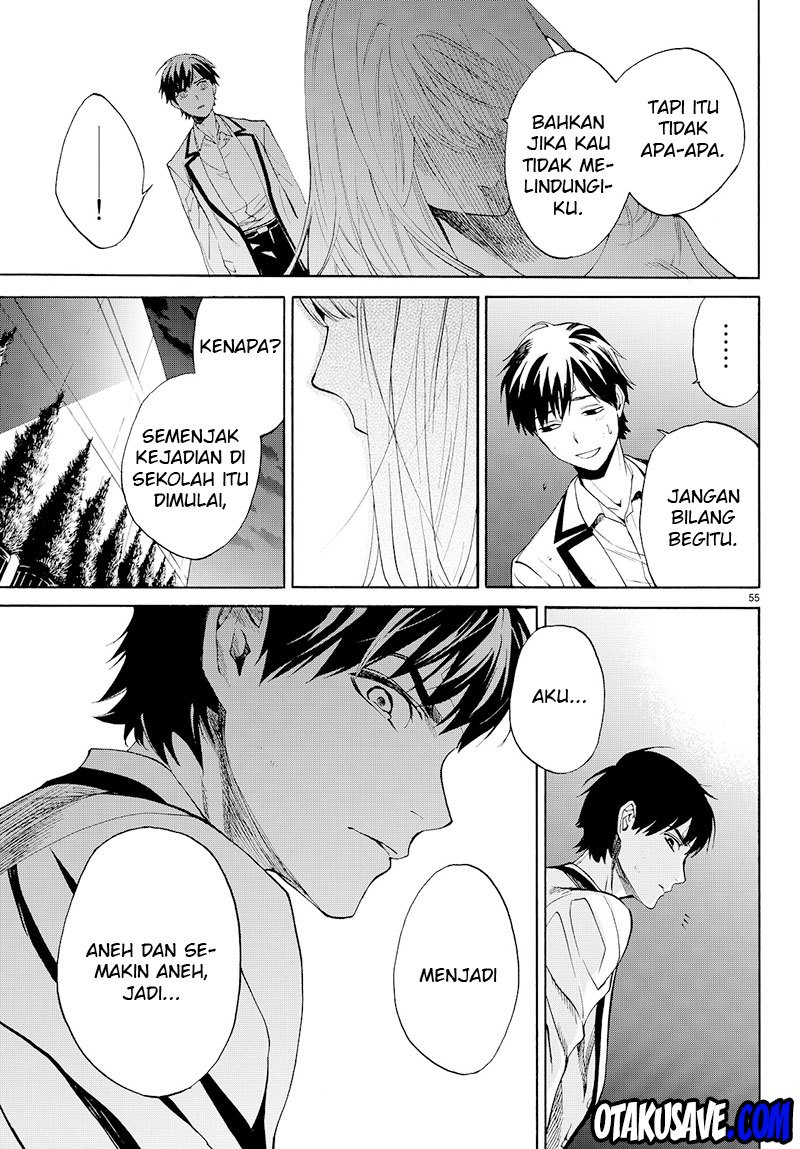 Konya wa Tsuki ga Kirei Desu ga, Toriaezu Shi ne Chapter 09 Gambar 53
