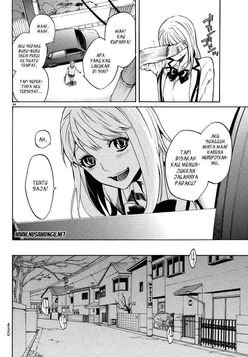 Konya wa Tsuki ga Kirei Desu ga, Toriaezu Shi ne Chapter 02 Gambar 43