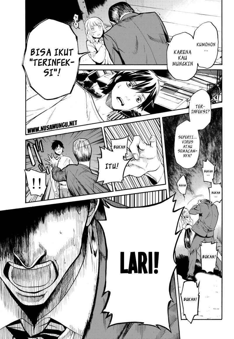 Konya wa Tsuki ga Kirei Desu ga, Toriaezu Shi ne Chapter 01 Gambar 27
