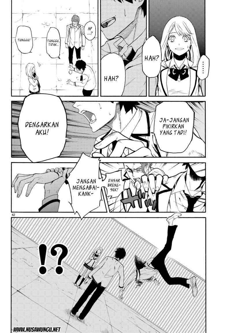 Konya wa Tsuki ga Kirei Desu ga, Toriaezu Shi ne Chapter 01 Gambar 48