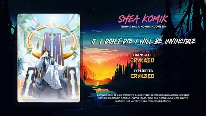 Baca Komik If I Don’t Die, I’ll Be Invincible Chapter 04 Gambar 1