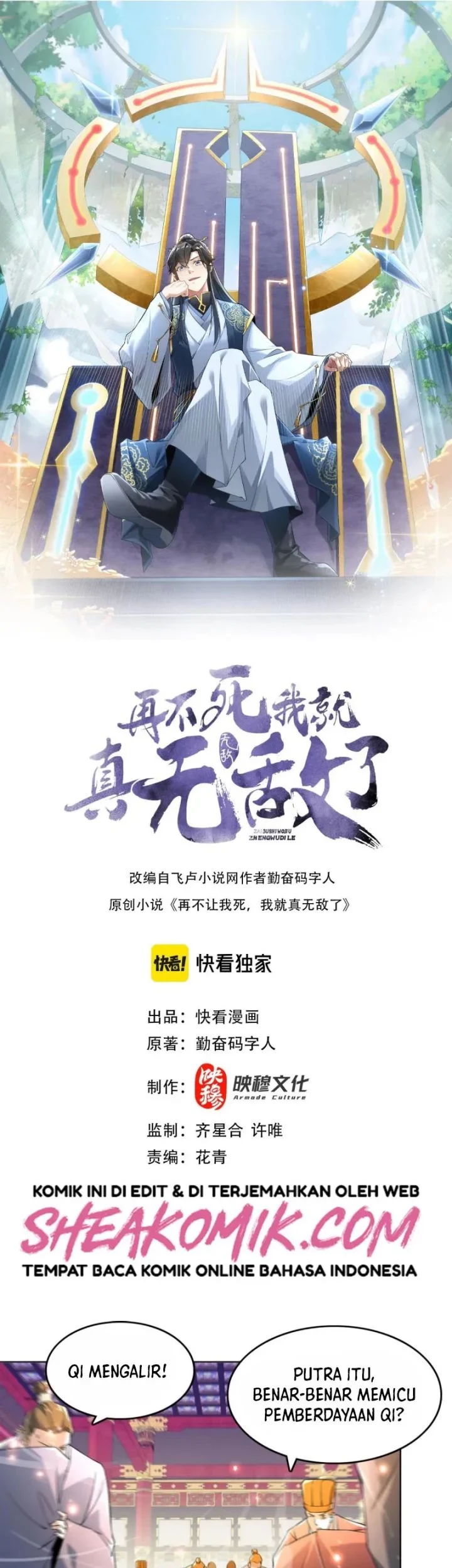 Baca Manhua If I Don’t Die, I’ll Be Invincible Chapter 04 Gambar 2