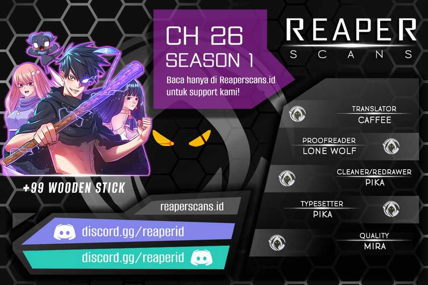 Baca Komik +99 Wooden Stick Chapter 26 Gambar 1