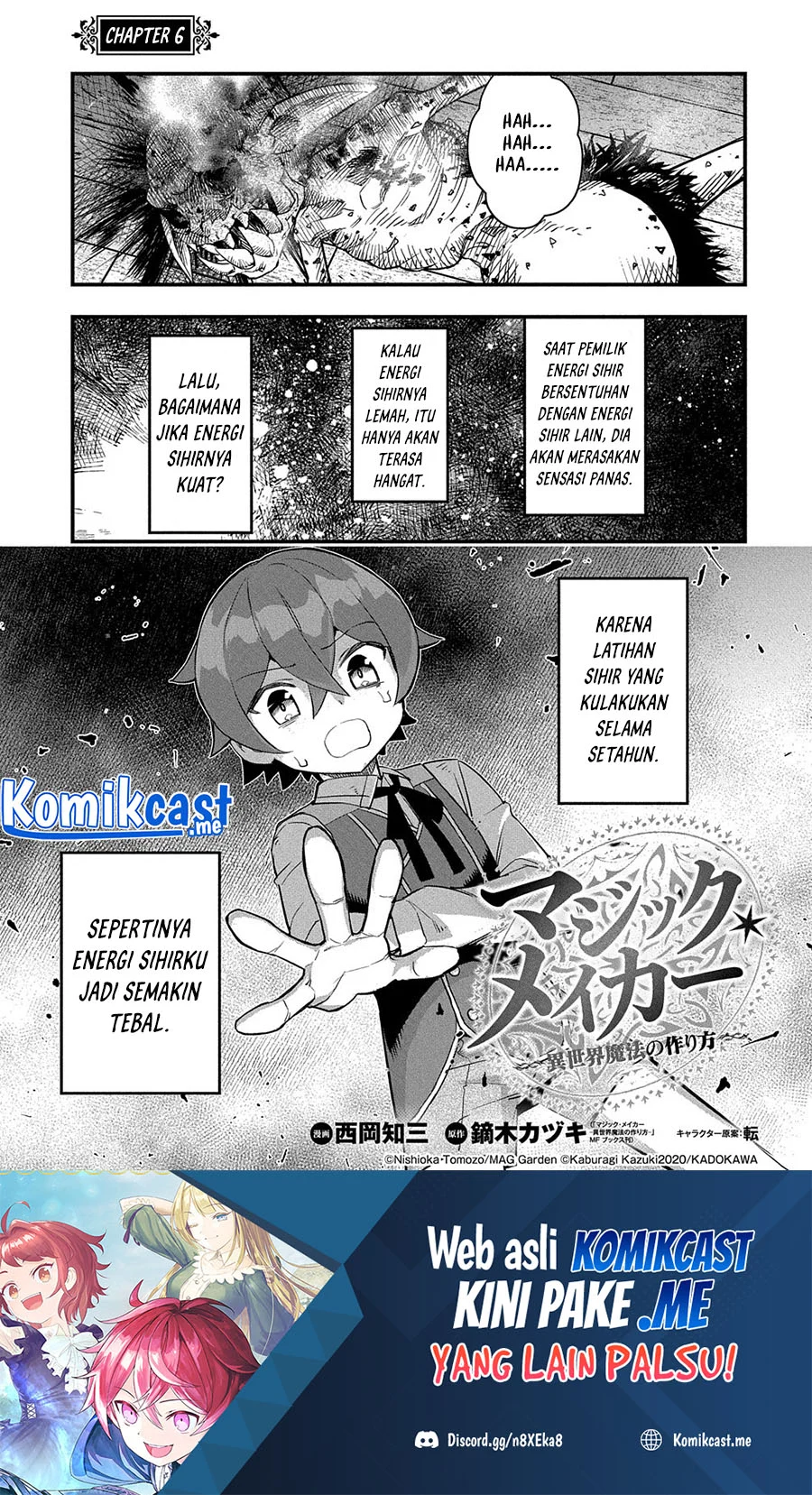 Baca Manga Magic Maker – Isekai Mahou no Tsukurikata Chapter 06 Gambar 2