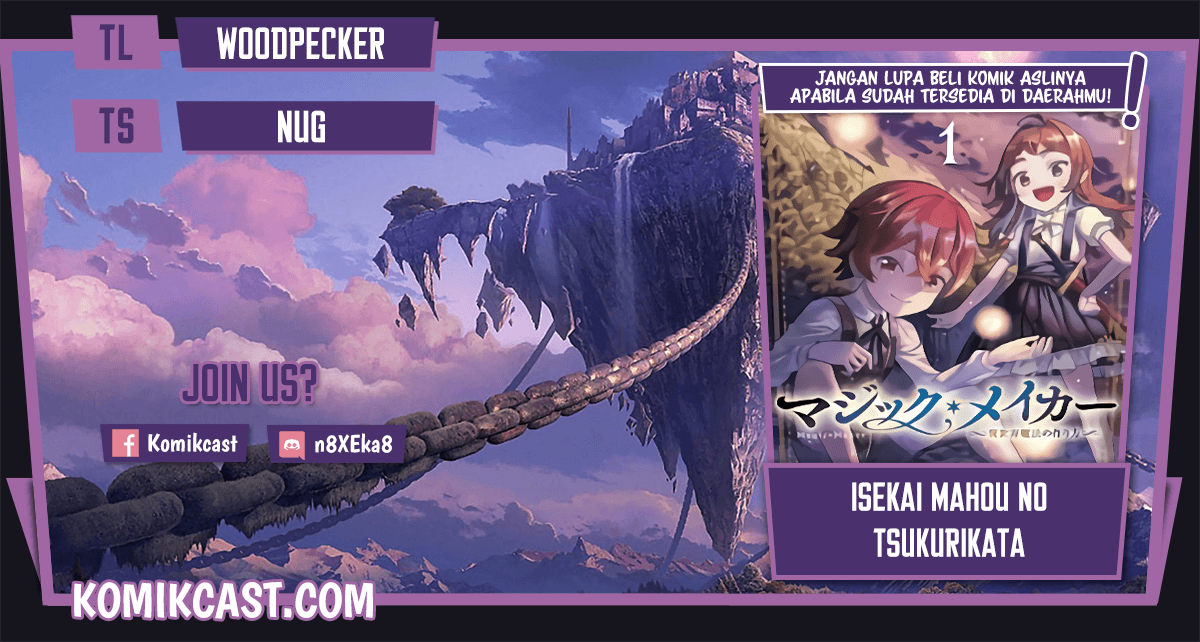 Baca Komik Magic Maker – Isekai Mahou no Tsukurikata Chapter 03 Gambar 1