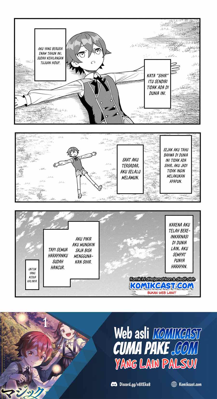 Baca Manga Magic Maker – Isekai Mahou no Tsukurikata Chapter 01.3 Gambar 2