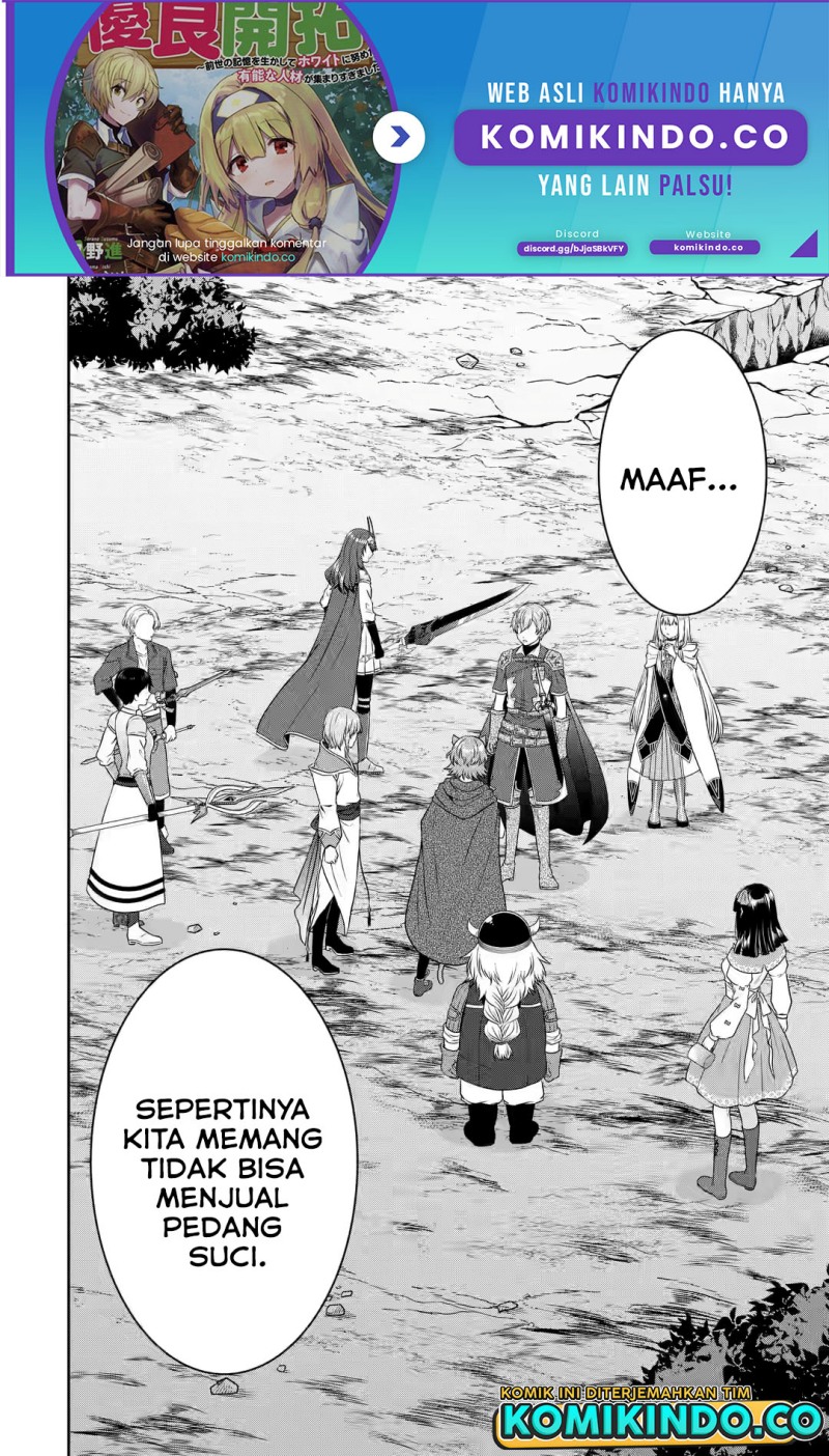 Baca Manga Tensei Ryoushu no Yuuryou Kaitaku: Zensei no Kioku o Ikashite White ni Tsutometara, Yuunou na Jinzai ga Atsumari Sugimashita Chapter 22.2 Gambar 2