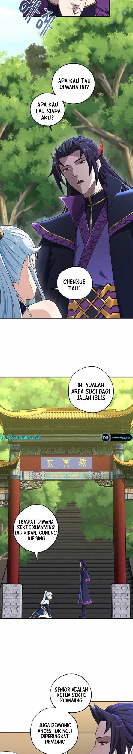 Baca Manhua I Have Become The Demonic Ancestor Chapter 2 Gambar 2