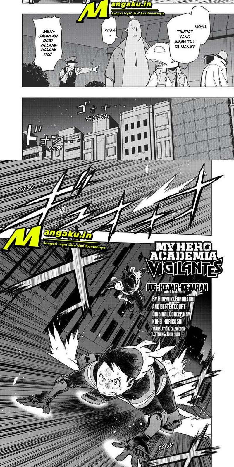 Baca Manga Vigilante: Boku no Hero Academia Illegal Chapter 106 Gambar 2