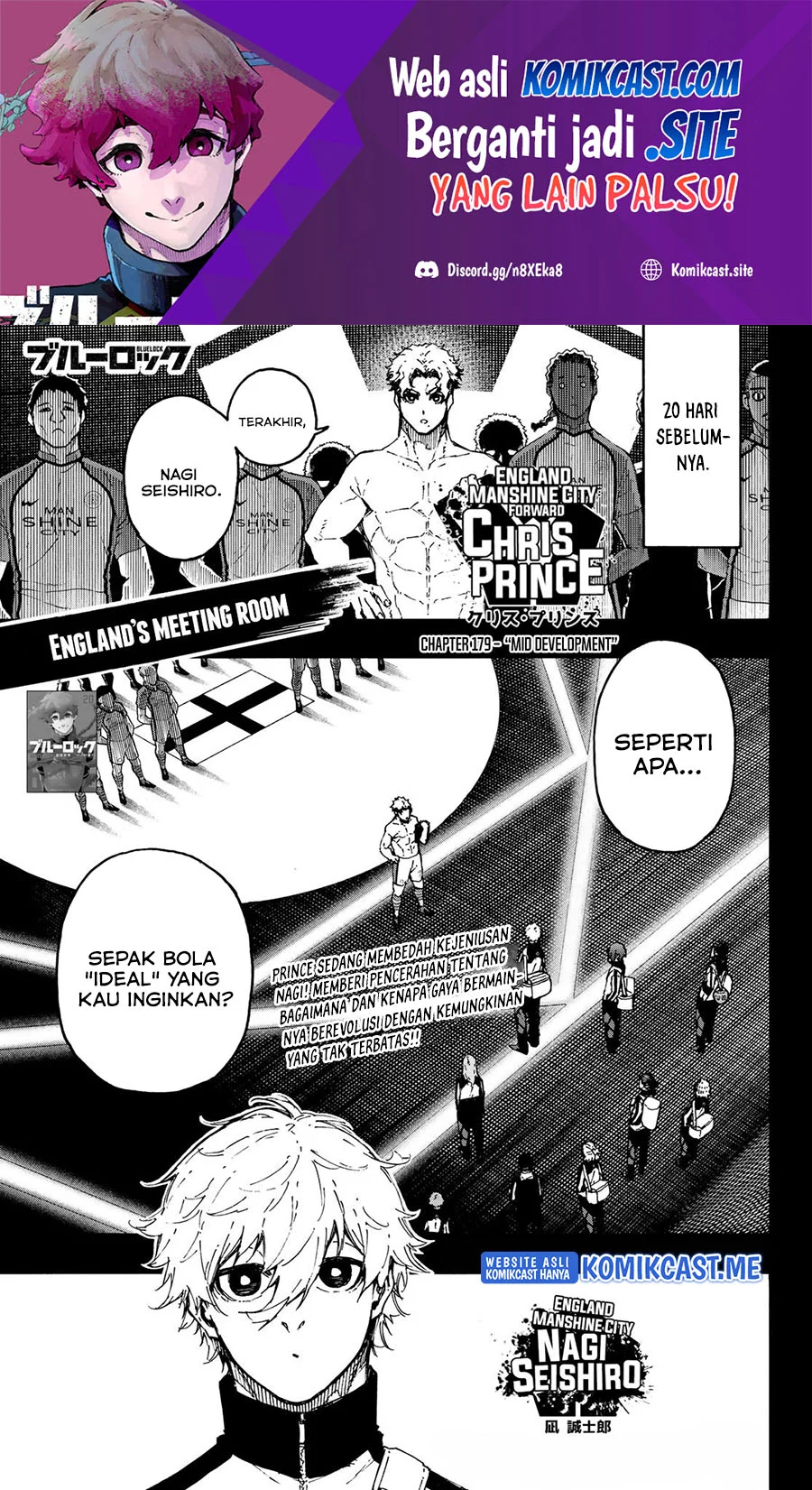 Baca Manga Blue Lock Chapter 179 Gambar 2
