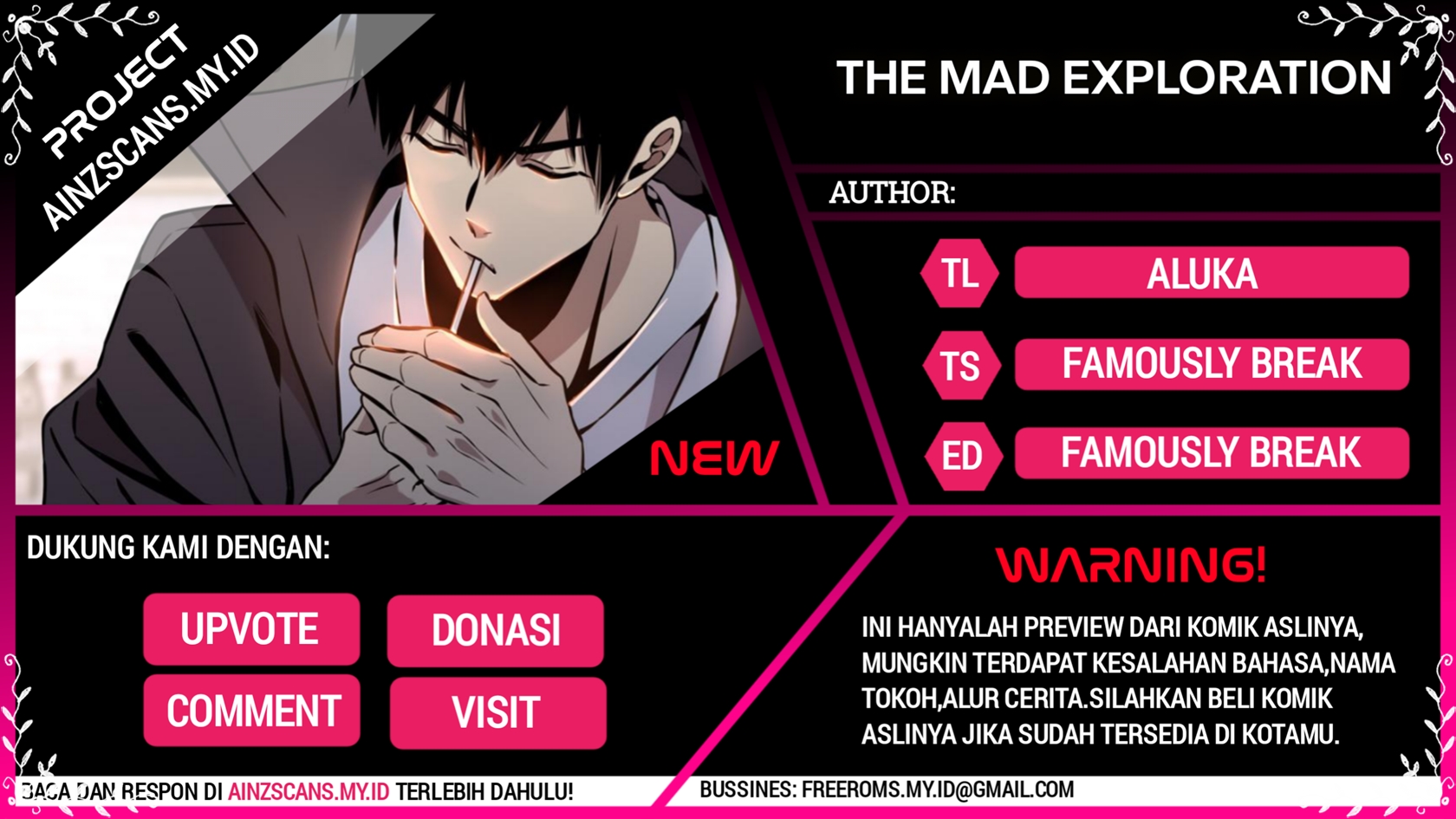 Baca Komik The Mad Exploration Chapter 02 Gambar 1