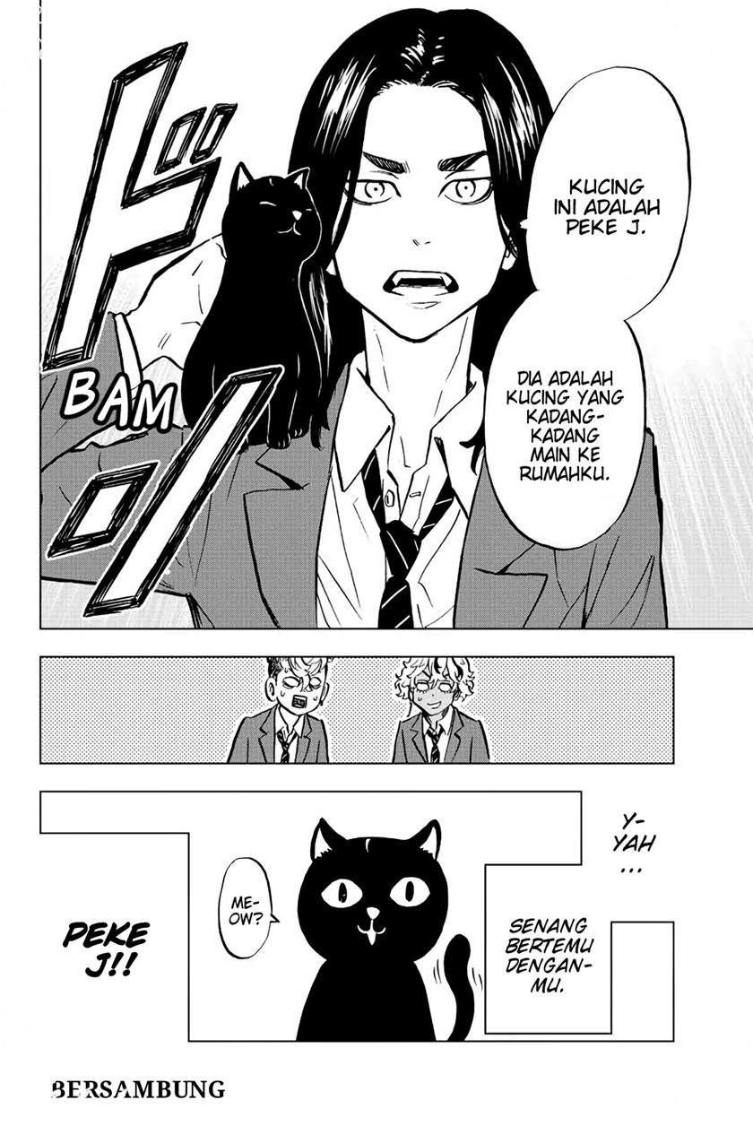 Tokyo 卍 Revengers: Baji Keisuke Kara no Tegami Chapter 03 Gambar 34