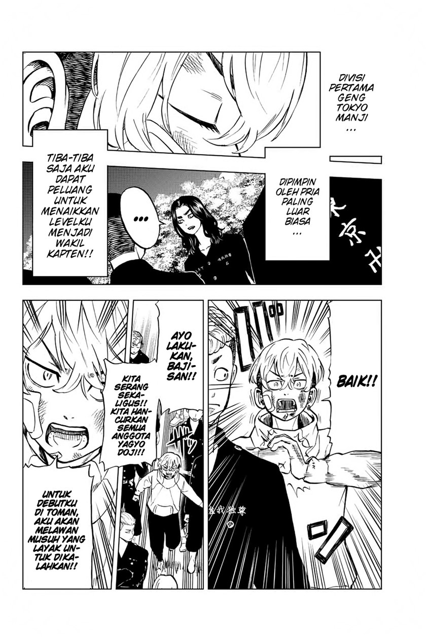 Tokyo 卍 Revengers: Baji Keisuke Kara no Tegami Chapter 02 Gambar 14