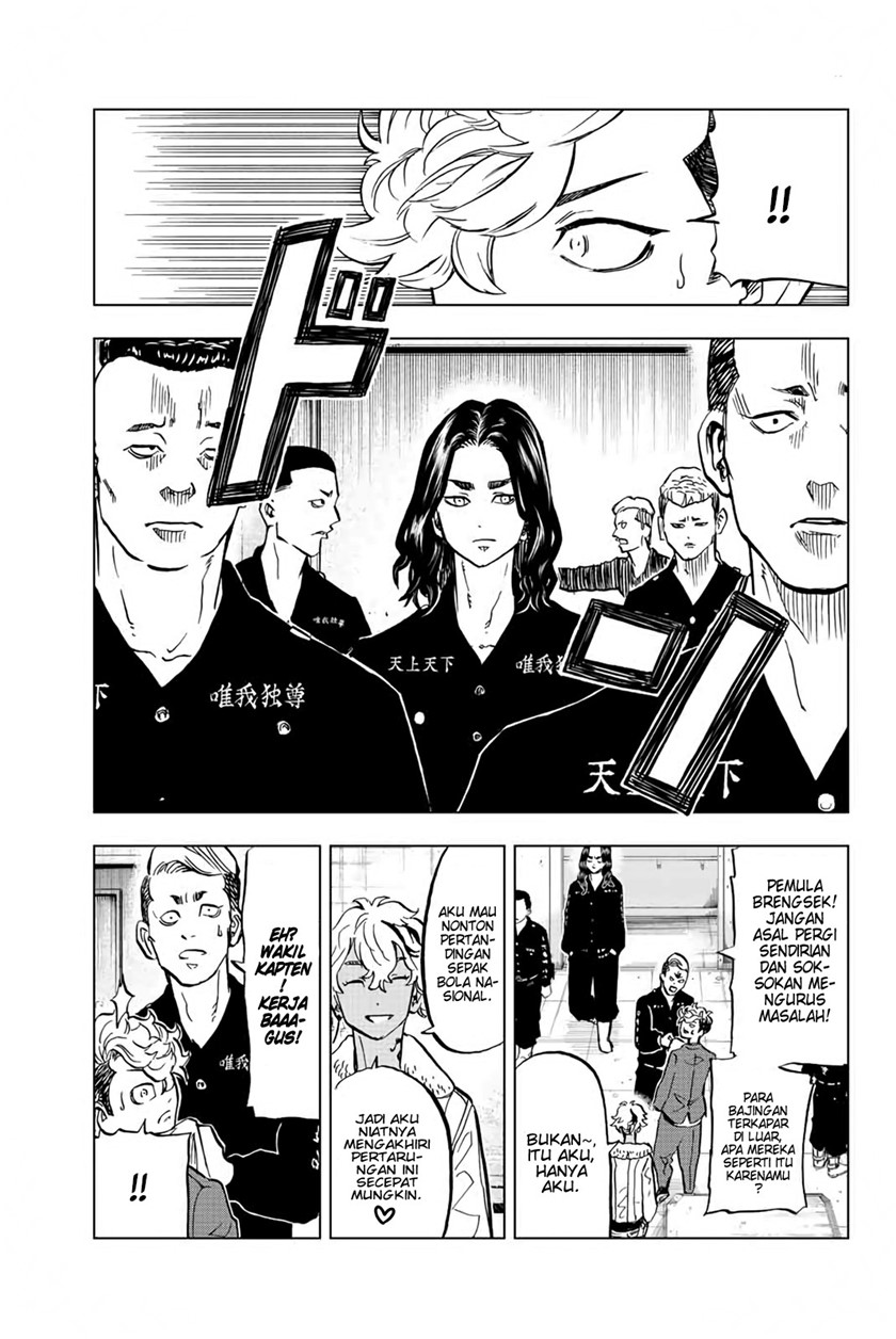 Tokyo 卍 Revengers: Baji Keisuke Kara no Tegami Chapter 02 Gambar 45