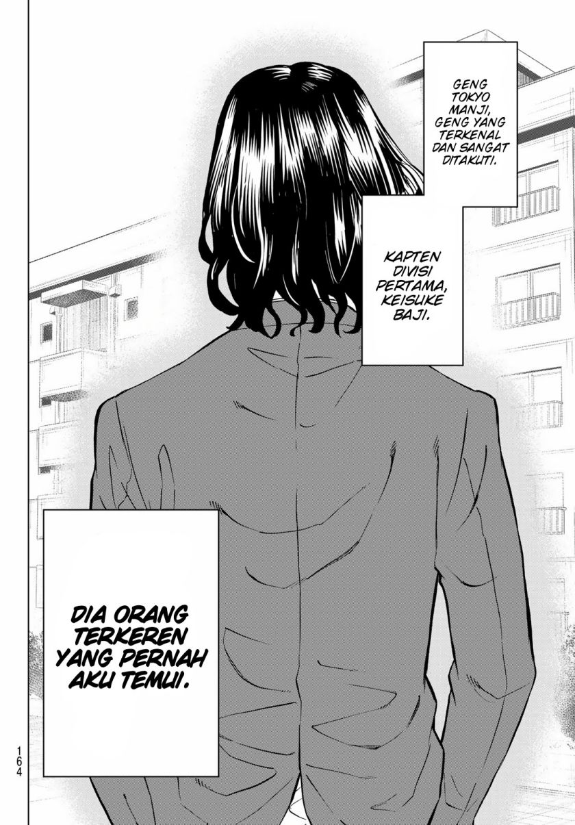 Tokyo 卍 Revengers: Baji Keisuke Kara no Tegami Chapter 01 Gambar 33