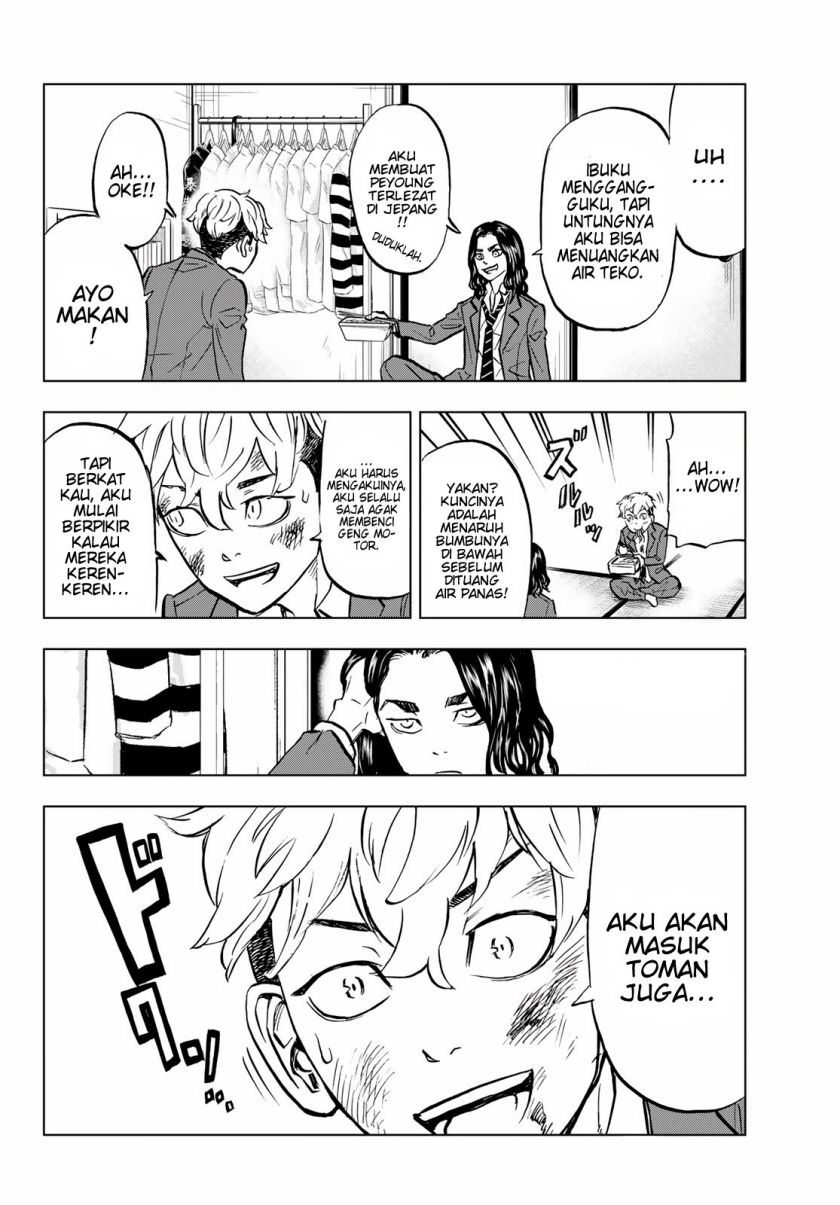 Tokyo 卍 Revengers: Baji Keisuke Kara no Tegami Chapter 01 Gambar 39