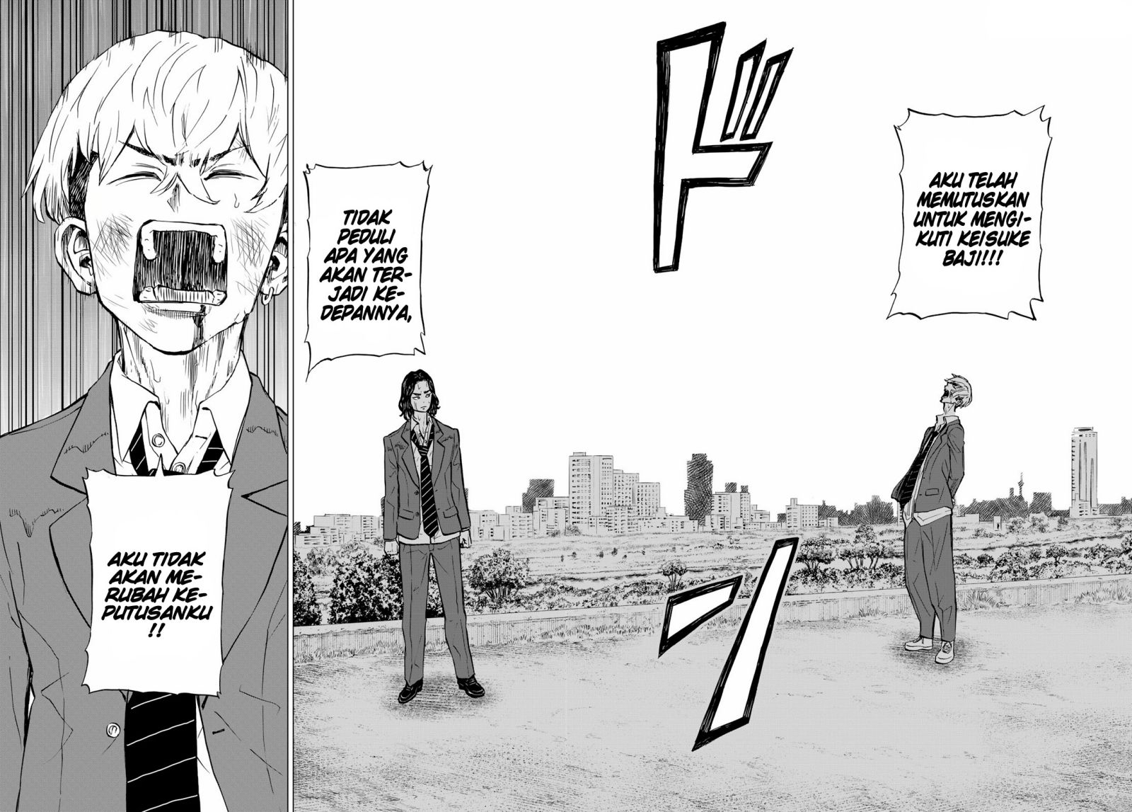 Tokyo 卍 Revengers: Baji Keisuke Kara no Tegami Chapter 01 Gambar 56