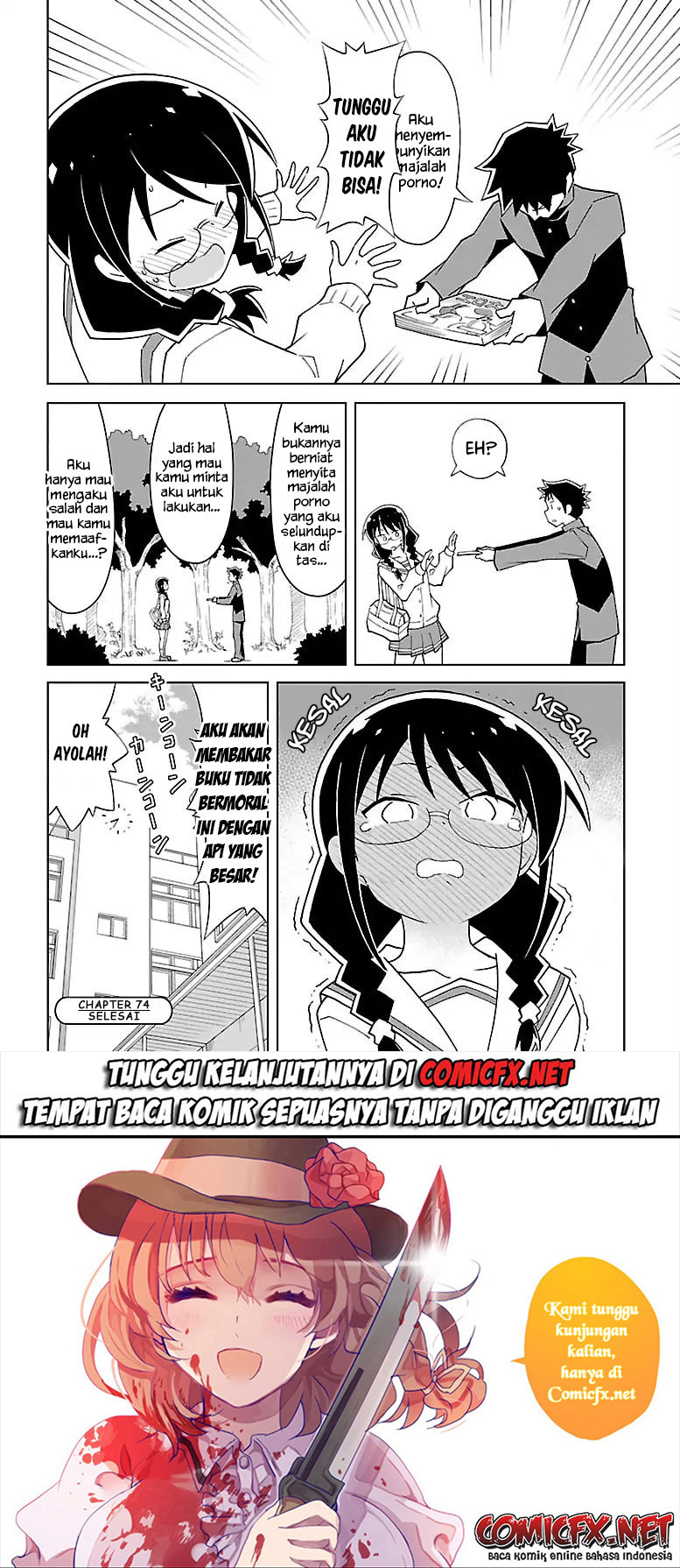 Atsumare! Fushigi Kenkyuubu Chapter 74 Gambar 10