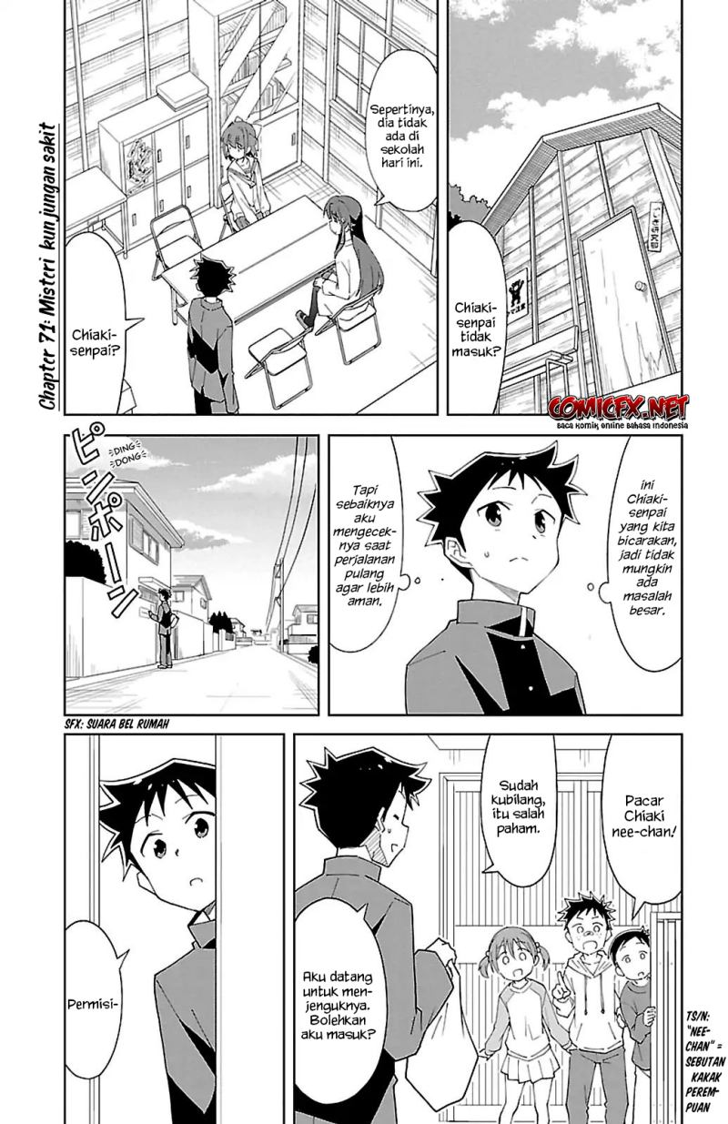 Baca Manga Atsumare! Fushigi Kenkyuubu Chapter 71 Gambar 2