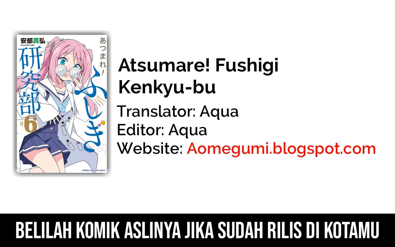 Baca Manga Atsumare! Fushigi Kenkyuubu Chapter 04 Gambar 2