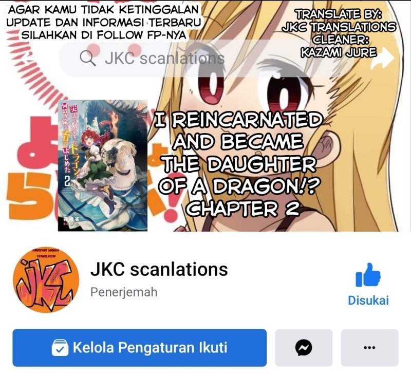Saigai de Tamago wo Ushinatta Dragon ga Nazeka Ore wo Sodate Hajimeta Chapter 02 Gambar 34