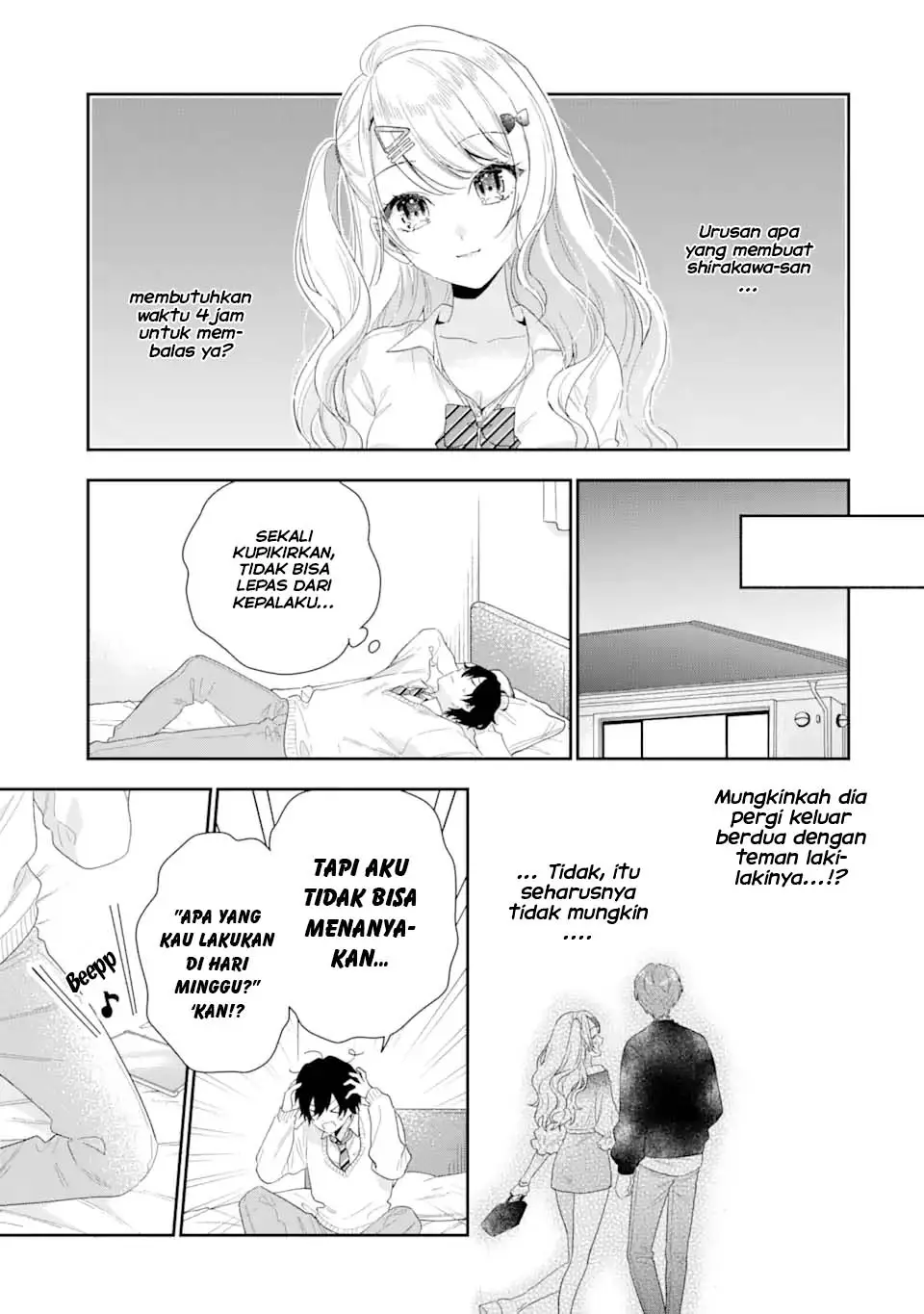 Keiken Zumi na Kimi to, Keikein Zero na Ore ga, Otsukiai Suru Hanashi Chapter 03.1 Gambar 10