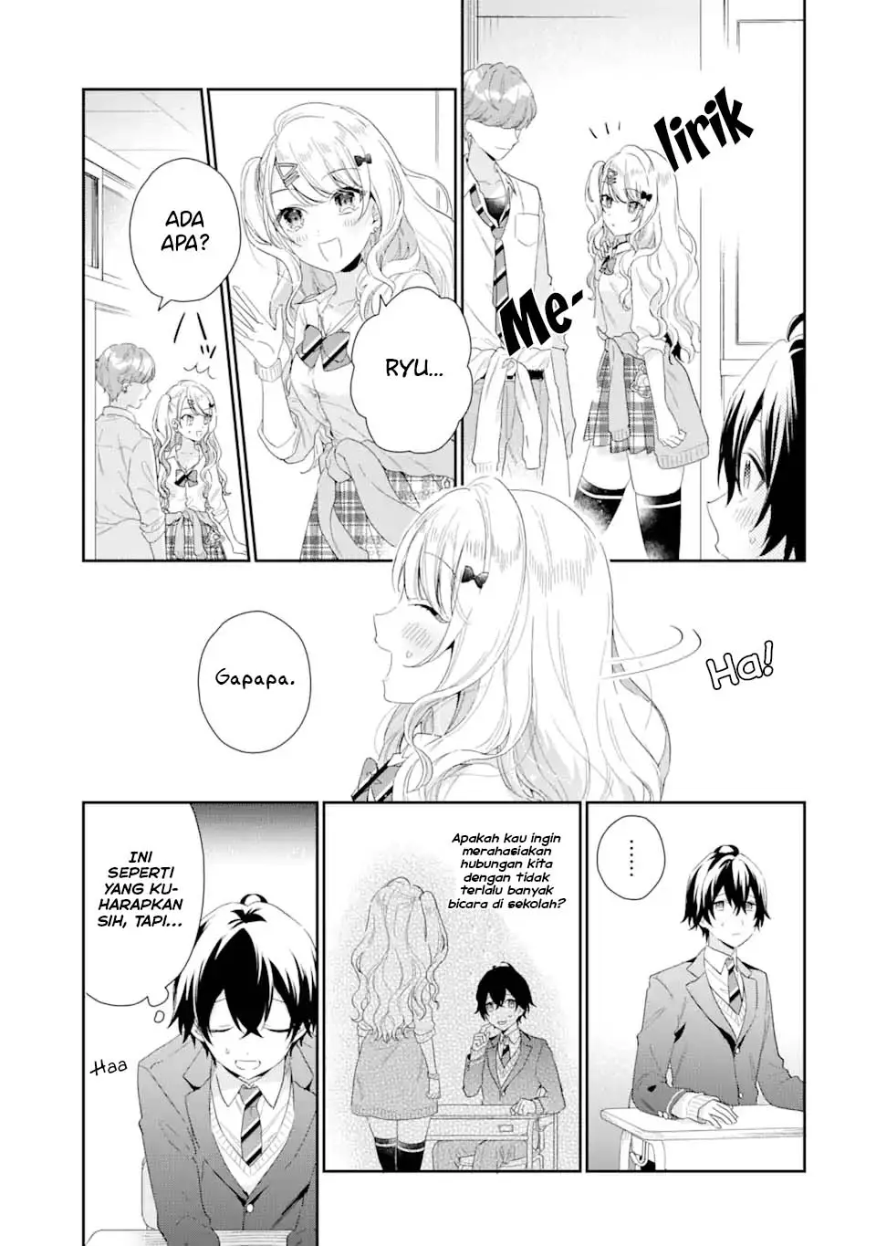 Keiken Zumi na Kimi to, Keikein Zero na Ore ga, Otsukiai Suru Hanashi Chapter 03.1 Gambar 4